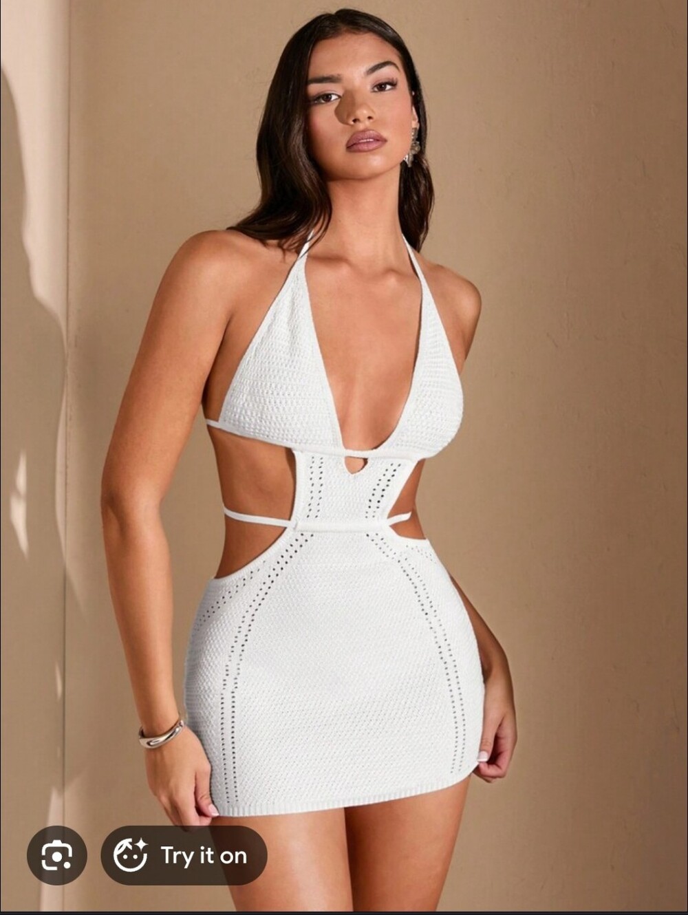 Beachy dress/bathing suit cover up.